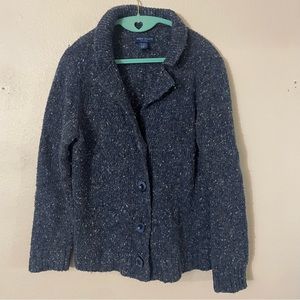 Karen Scott Women’s Sweater with buttons-Petite Medium